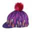 Shires Aubrion Hyde Park Hat Cover - Purple Forest